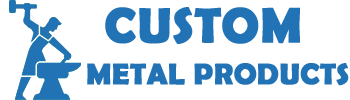 Custom metal products logo